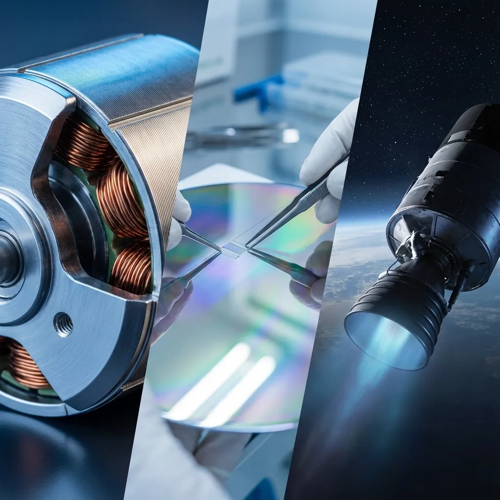 Innovation Collage: Motors, Semiconductors, and Aerospace